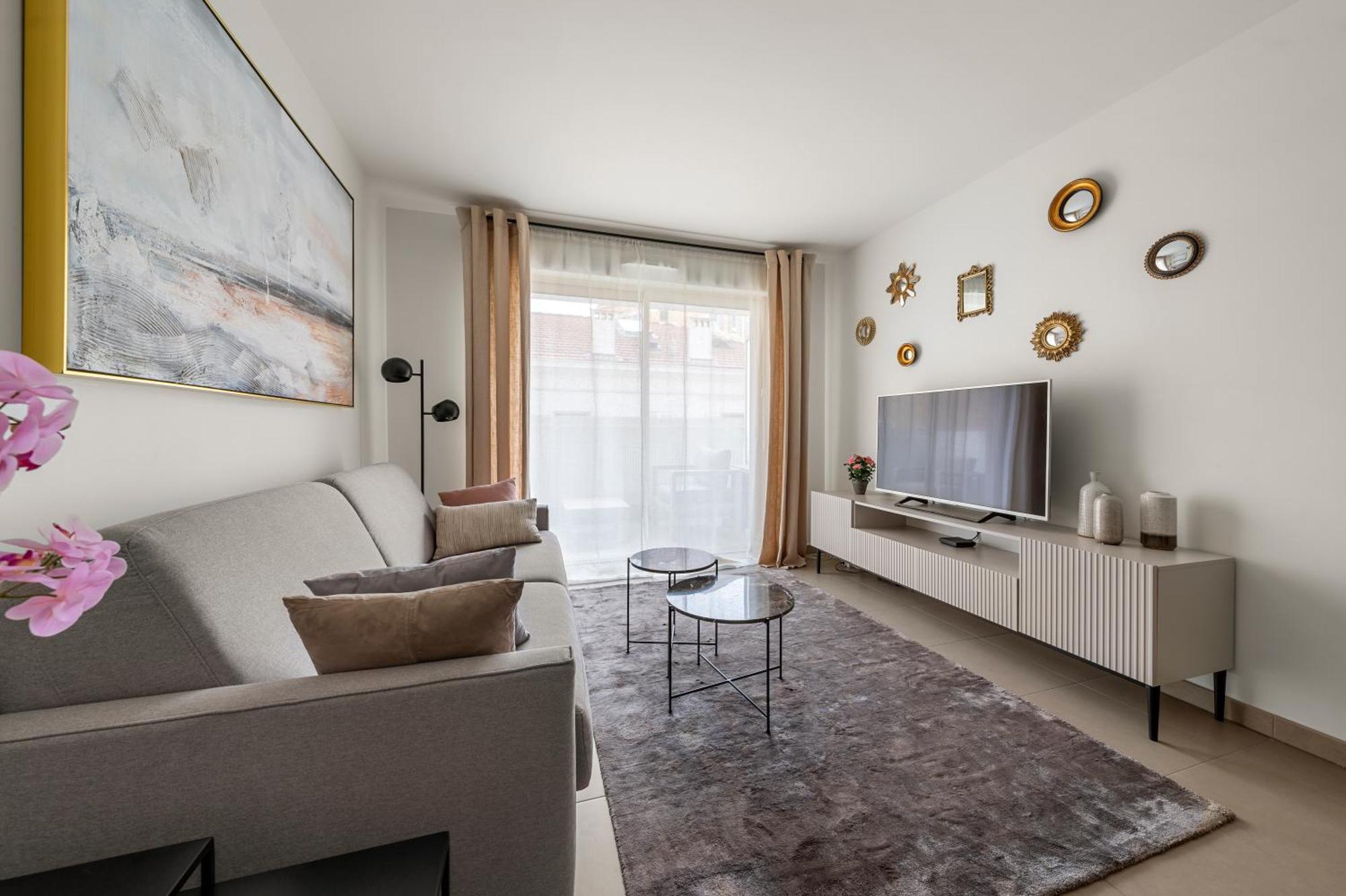 Beautiful Apartment Cannes Center Terrace Parking Экстерьер фото