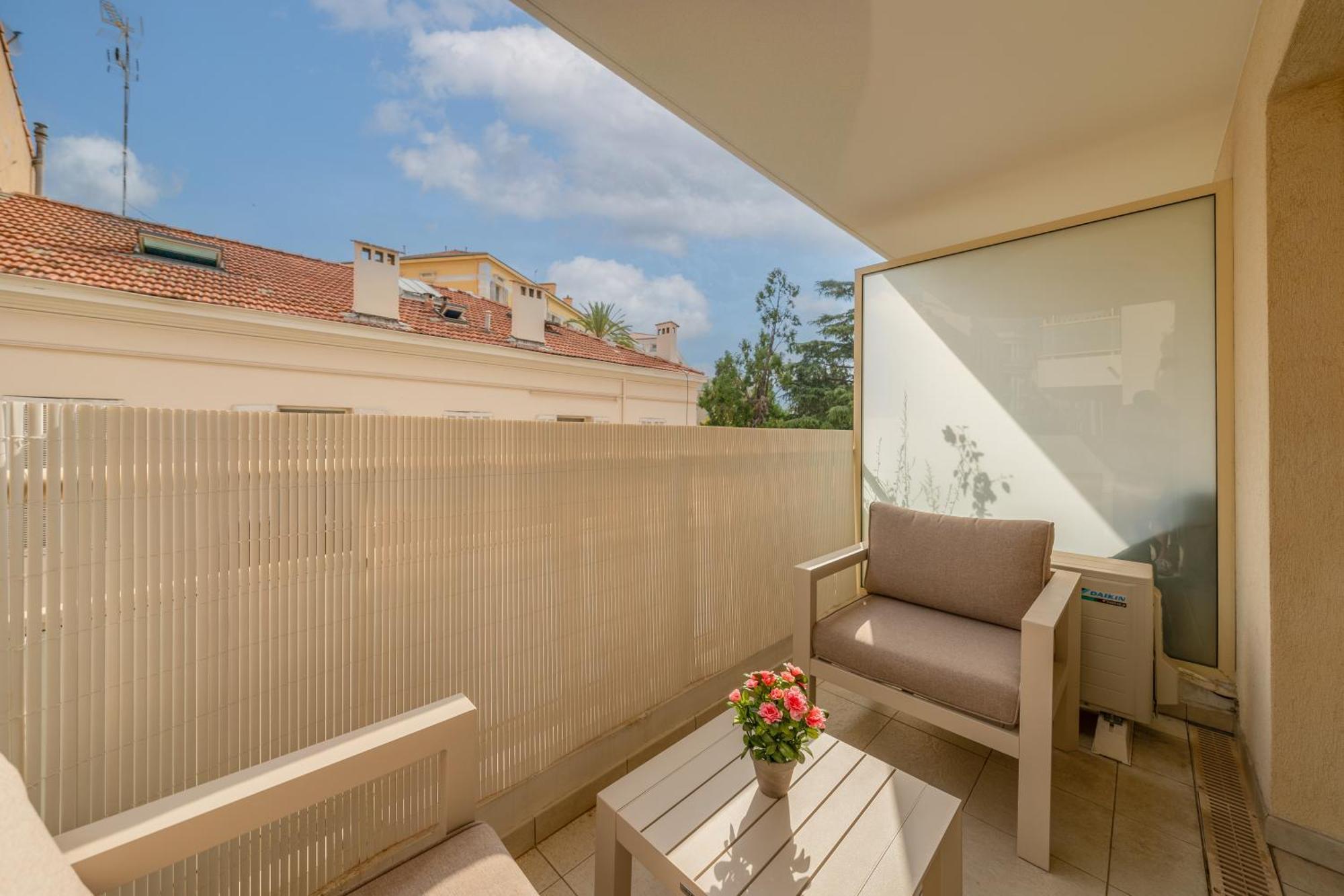 Beautiful Apartment Cannes Center Terrace Parking Экстерьер фото